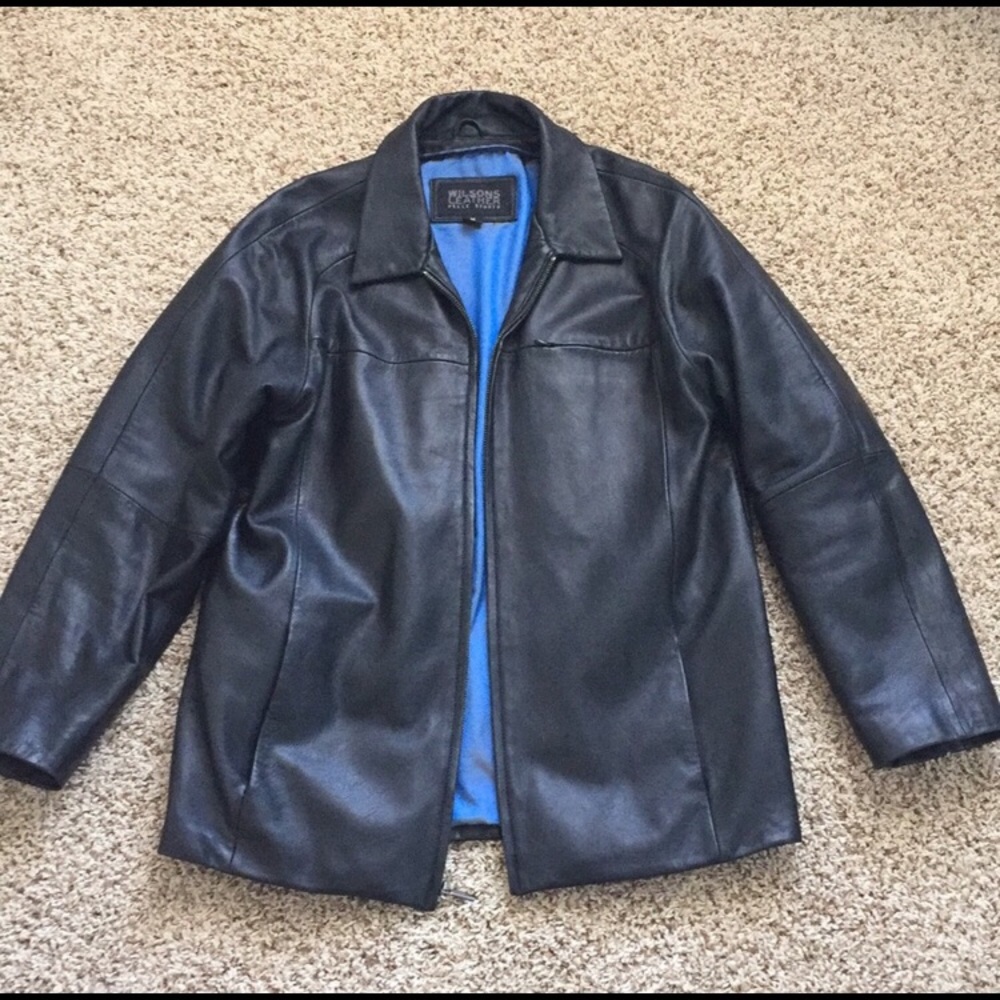 Wilson’s Pelle Men’s Leather Jacket
